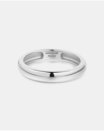 Ania Haie - Silver Curve Dome Band