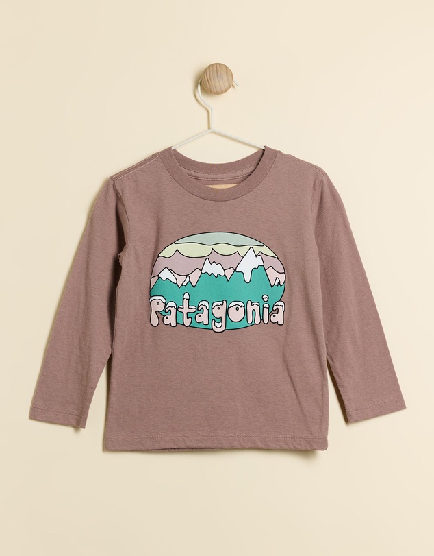 Patagonia - Long-Sleeved Fitz Roy Flurries T-Shirt - Babies