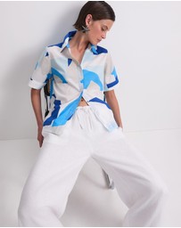 Sportscraft - Nora Short Sleeve Lily Voile Shirt