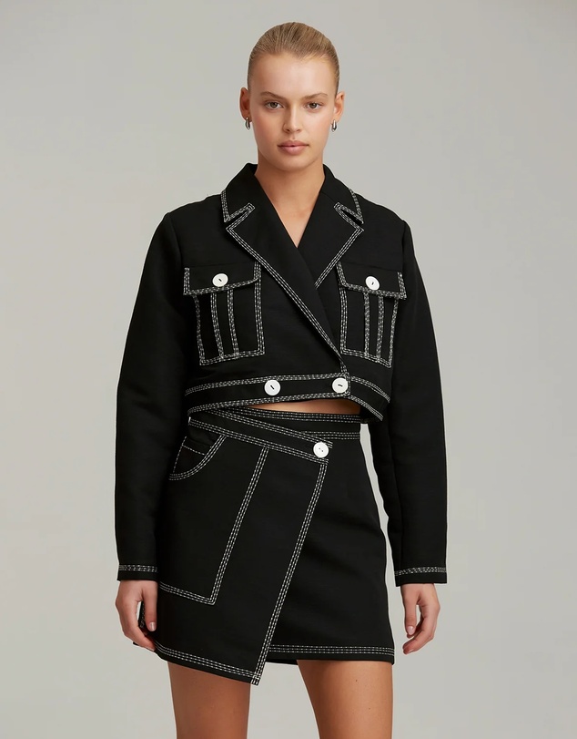C/MEO COLLECTIVE - Out Of Time Skirt