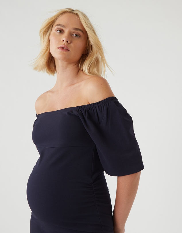 Soon Maternity - Kim Flare Sleeve Dress