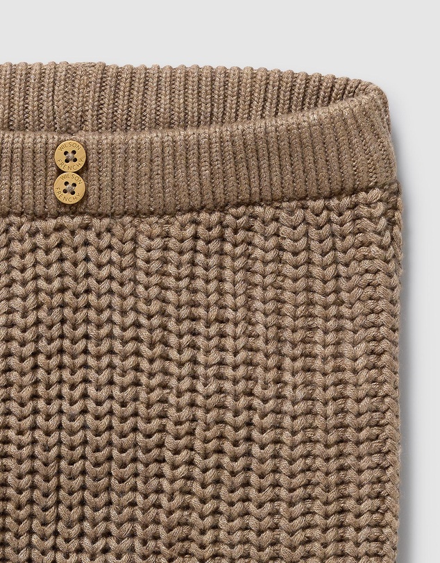 Wilson & Frenchy - Chestnut Organic Knitted Leggings - Babies