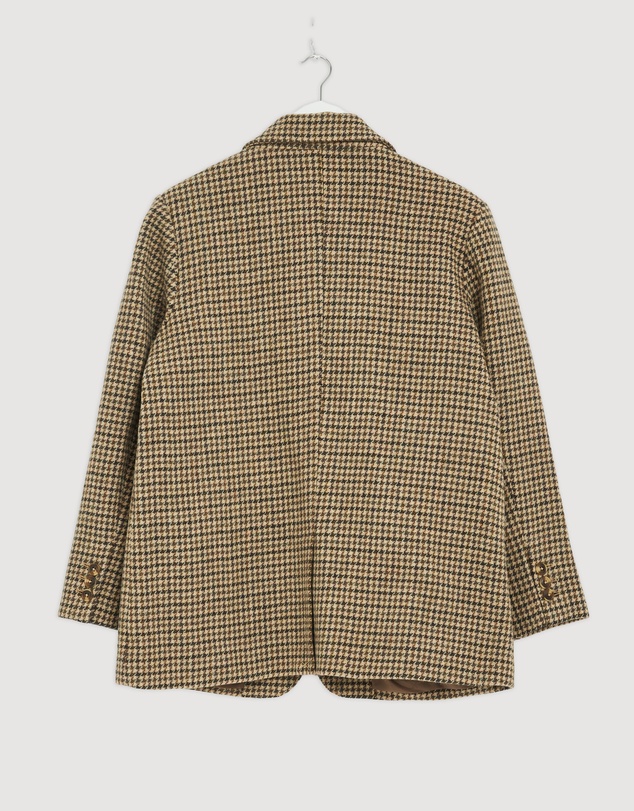 Revibe - Repaired Minima Esenciales Desi Wool Blazer - Brand Sizing-12