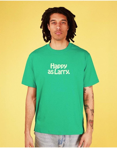 Skwosh - Happy As Larry Slang Tee in Green