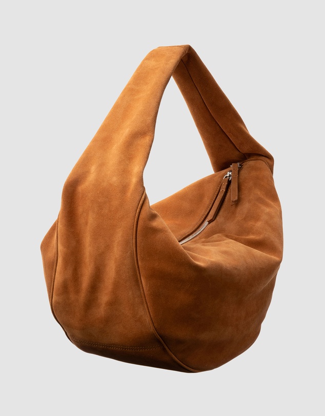 By Far - Maxi Cush Suede Leather Bag