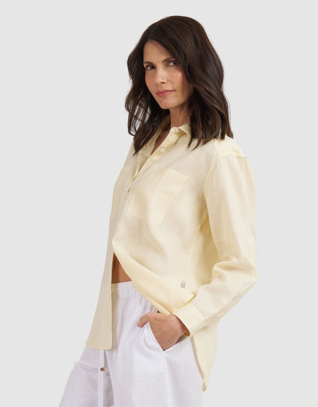 CAMIXA - Luna Oversize Linen Shirt