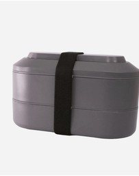 The Good BRAND - Dual Layer Bento Box with Fork & Spoon