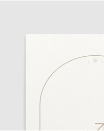 Olive et Oriel - Sagittarius Zodiac Art Print