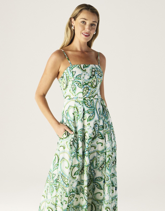 MOS The Label - Tara Print Maxi Dress