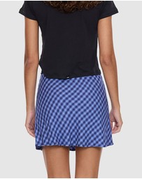 Thrills - High Speed Check Mini Skirt