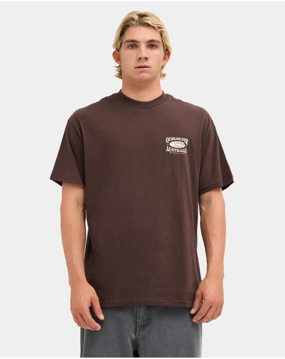 Quiksilver - Mens Retro Lock Up T-Shirt