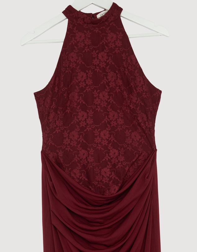 Revibe - Repaired CHANCERY Chappel Lace Midi Dress - AU 12