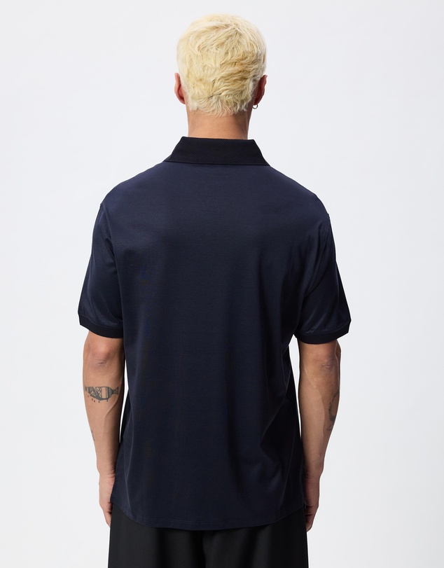 Emporio Armani - Rounded Micro Eagle Polo Shirt
