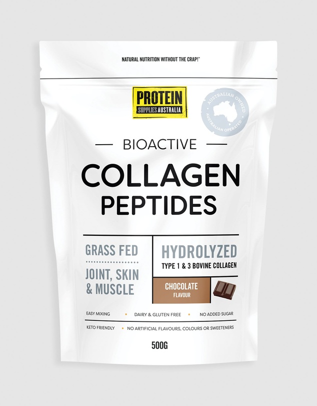 Protein Supplies Australia - Chocolate Collagen Peptides - 500g