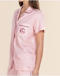 Gingerlilly - Rebecca Judd x Gingerlilly Camilla Cotton Short PJ Set