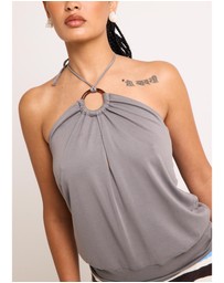 Insight - Gabriette Halter Ring Top