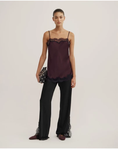 Witchery - Lace Trim Bias Pants