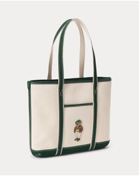Polo Ralph Lauren - Polo Bear Canvas Small Shopper Tote
