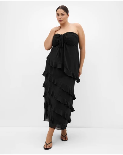 City Chic - Skai Asymmetrical Top