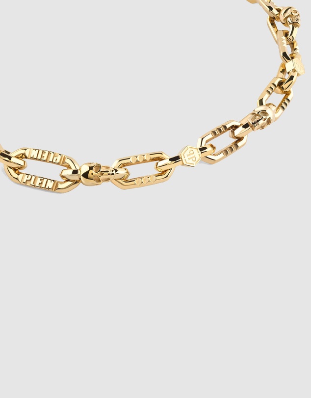 Philipp Plein - Plein Edge Gold-Tone Necklace