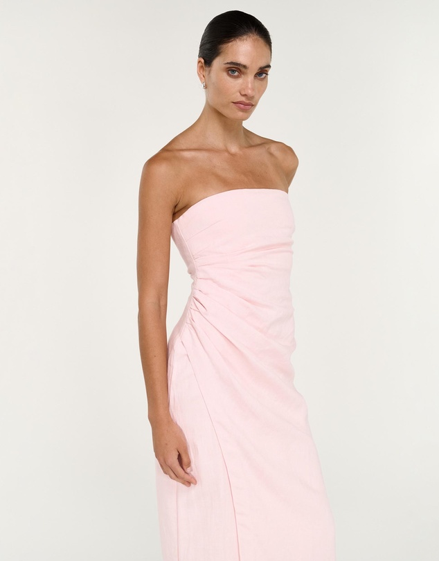 Staple the Label - Avella Strapless Midi Dress