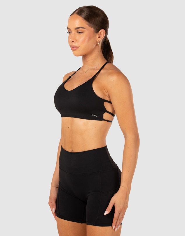UNIT - UNIT Ladies Flow Strap Activewear Sports Bra