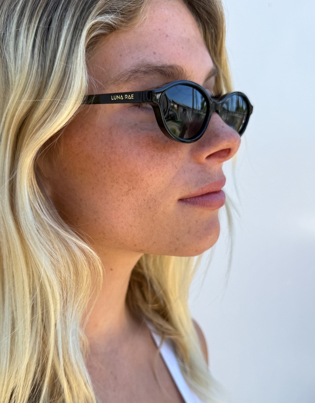 Luna Rae - Black - Soho Slims Sunglasses