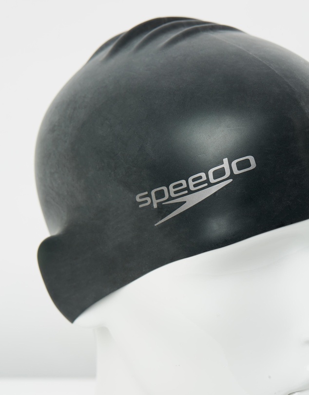 Speedo - Plain Moulded Silicone Swim Cap