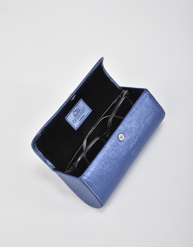 Cobb & Co - Idol Metallic Leather Glasses Case