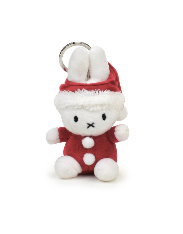 Miffy - Santa Keychain - 10 cm - 4