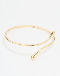 Lovisa - Gold Plated Molten Drop Arm Cuff