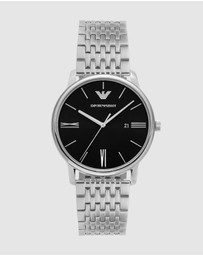 Emporio Armani - Silver Tone Analogue Watch