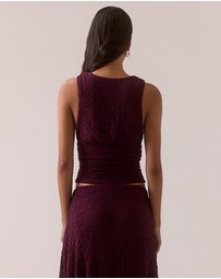 SOVERE - Aaila Lace Top