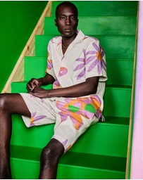 Frescobol Carioca - FC X John Booth Felipe Linen Shorts