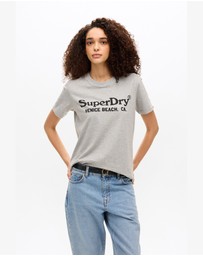 Superdry - Venue Metallic Graphic Tee