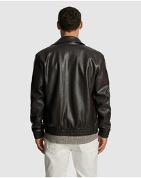 yd. - Scotty Faux Leather Jacket