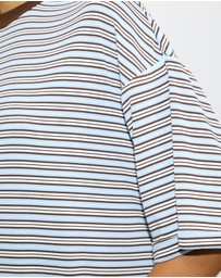 Dazie - Serve Stripe T-Shirt