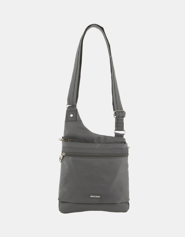 Pierre Cardin - Pierre Cardin Nylon Anti-Theft Cross Body Bag