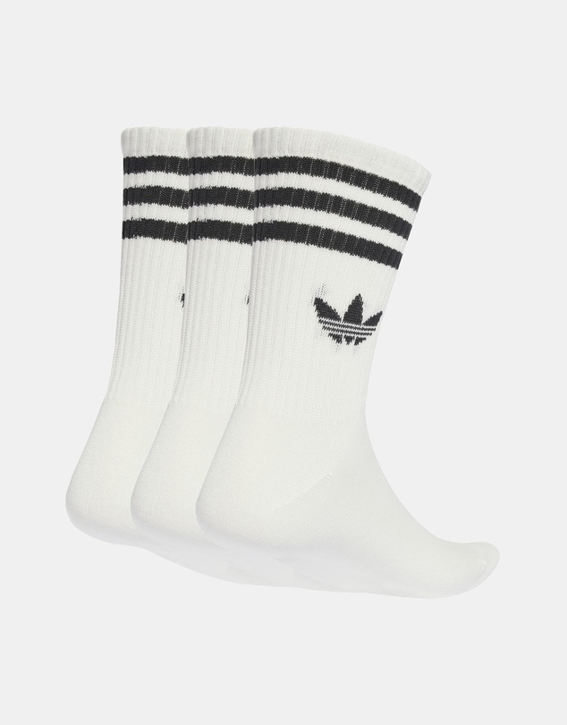 adidas Originals - 3-Pairs 3 Stripes Crew Socks