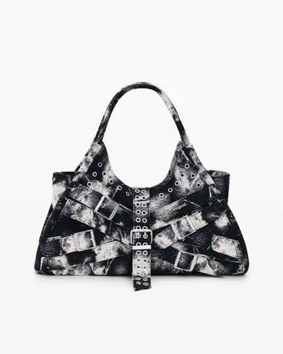 Desigual - Medium bag with buckles