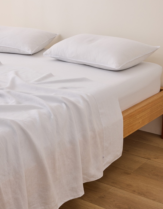 Sheet Society - Eve Linen Fitted Sheet Set