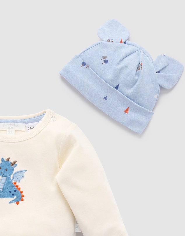 Purebaby - 3 Piece Gift Set -Kids-Babies
