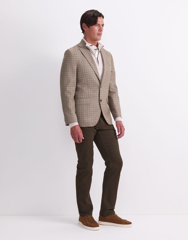 Sportscraft - Check Single Breasted Blazer