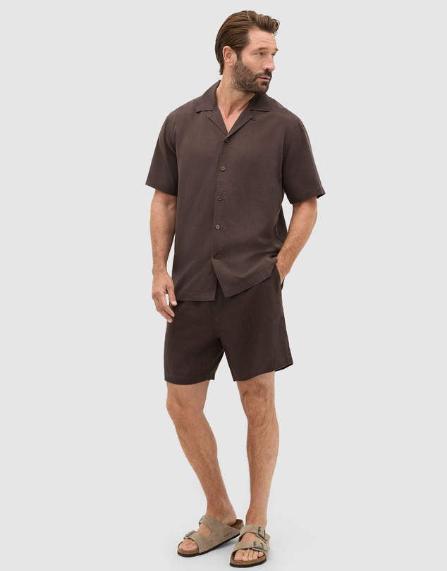Seed Heritage - S/S Camp Collar Shirt