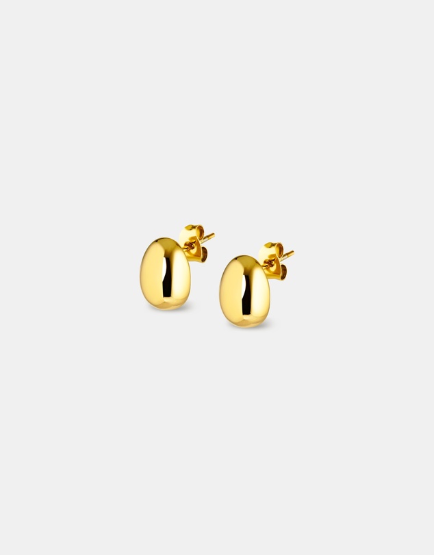 CENDRE - Bean Earrings 18K Gold