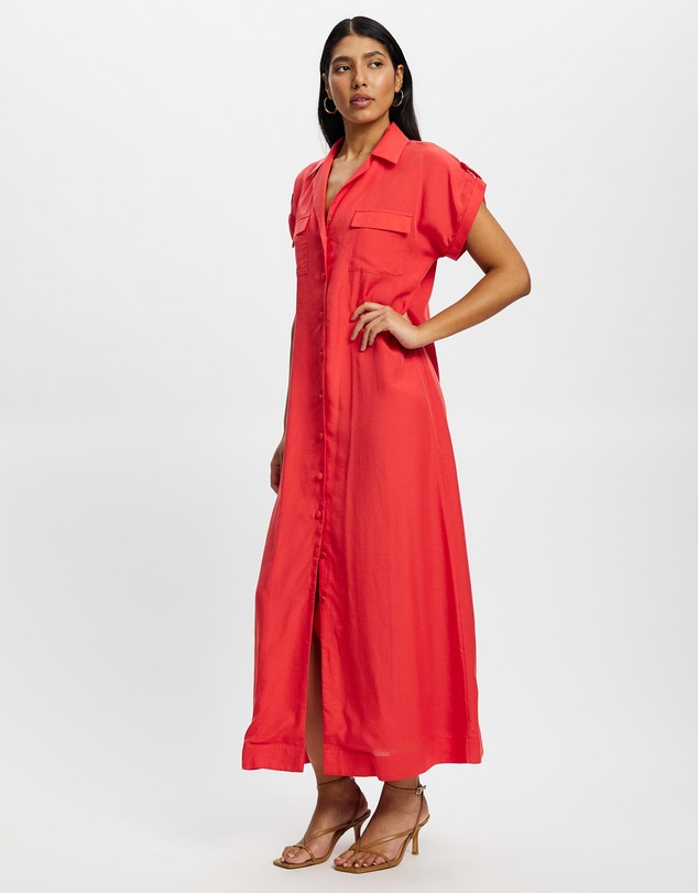 Pink Ruby - Rosa Midi Dress