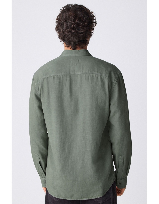 NEXT - Cotton Tencel Blend Long Sleeve Shirt