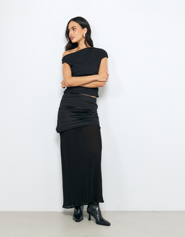 AERE - Karina Leather Ankle Boots