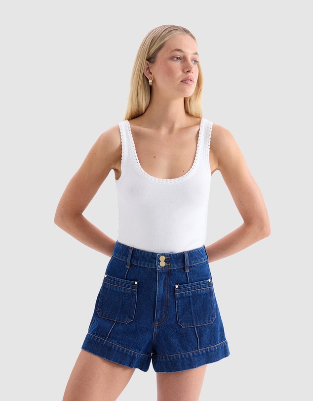 KIVARI - Hanna Denim Shorts