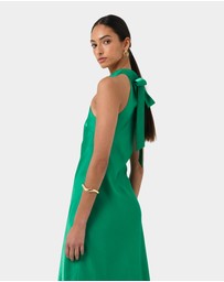 Forcast - Leana Bias Midi Dress